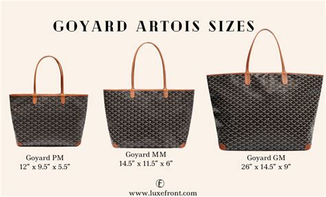 goyard artois pm colors|Goyard Artois (PM, MM & GM) – Complete Guide and Review .